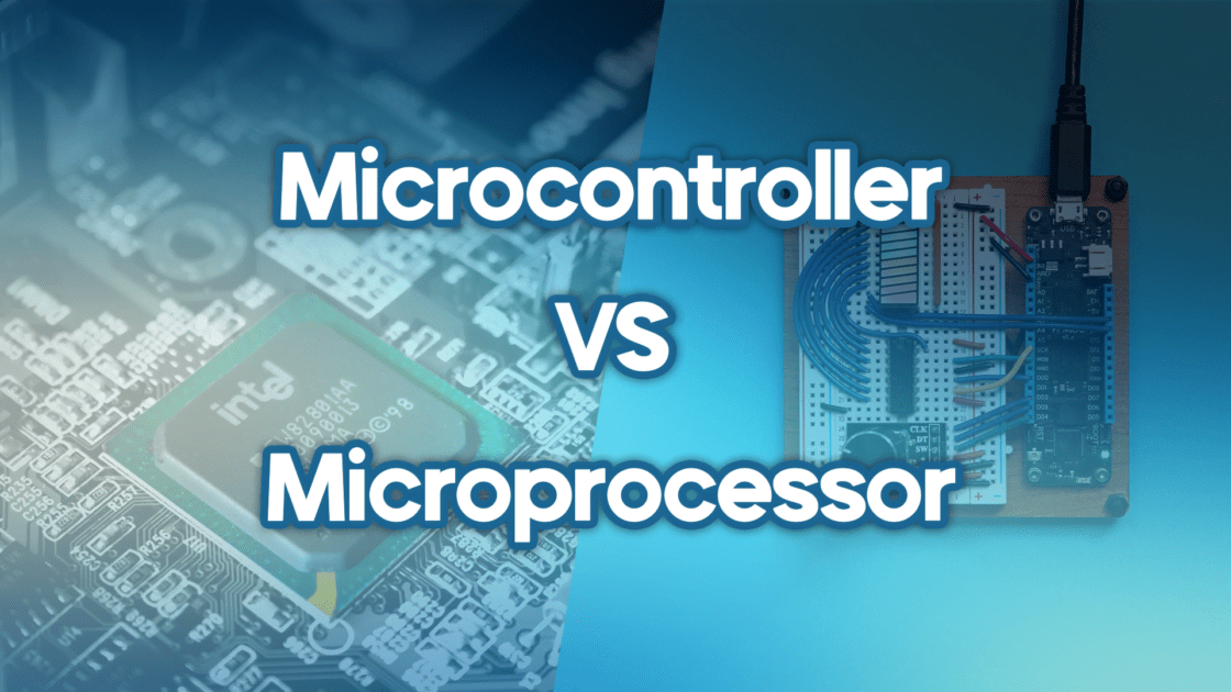 microcontroller vs microprocessor